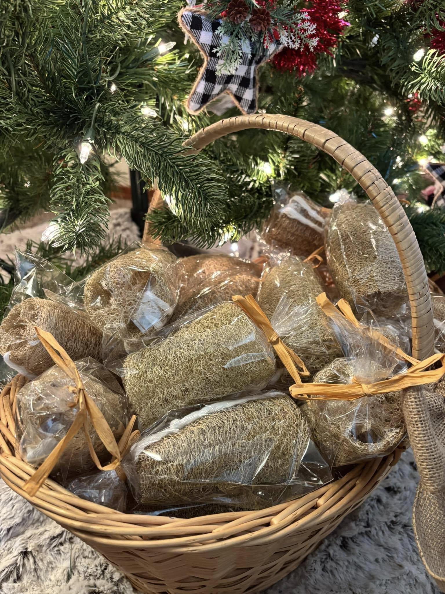 All-Natural Homegrown Loofah