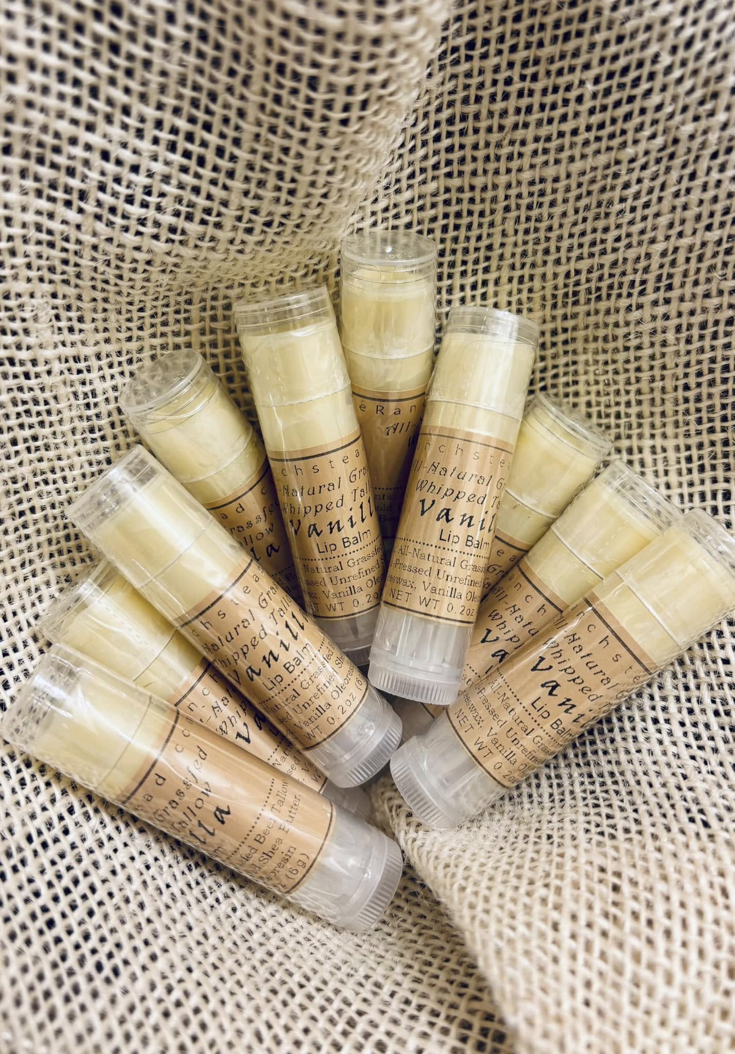 All-Natural Grassfed Tallow Lip Balm