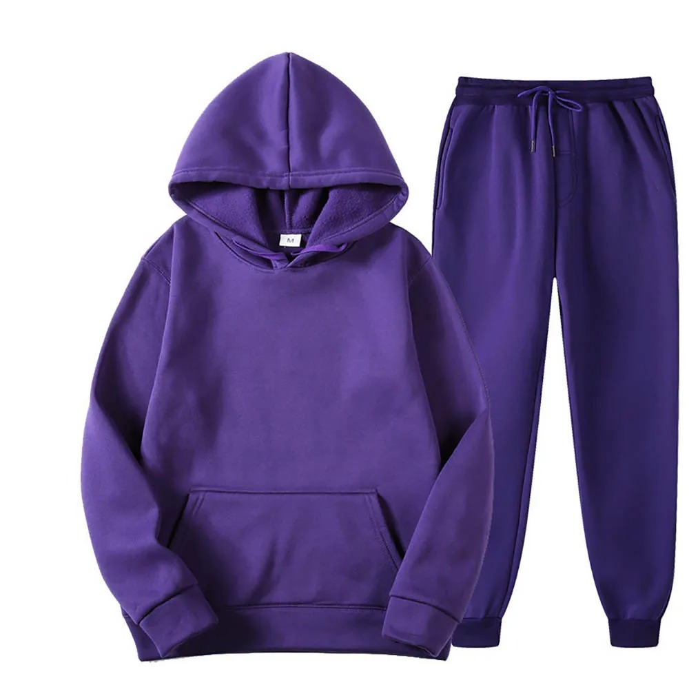 Women's Tracksuit Two Piece Sportswear Suit Running Joggers Sweatpants Gym Hoodies Suit Sports and Fitness Track Suits
