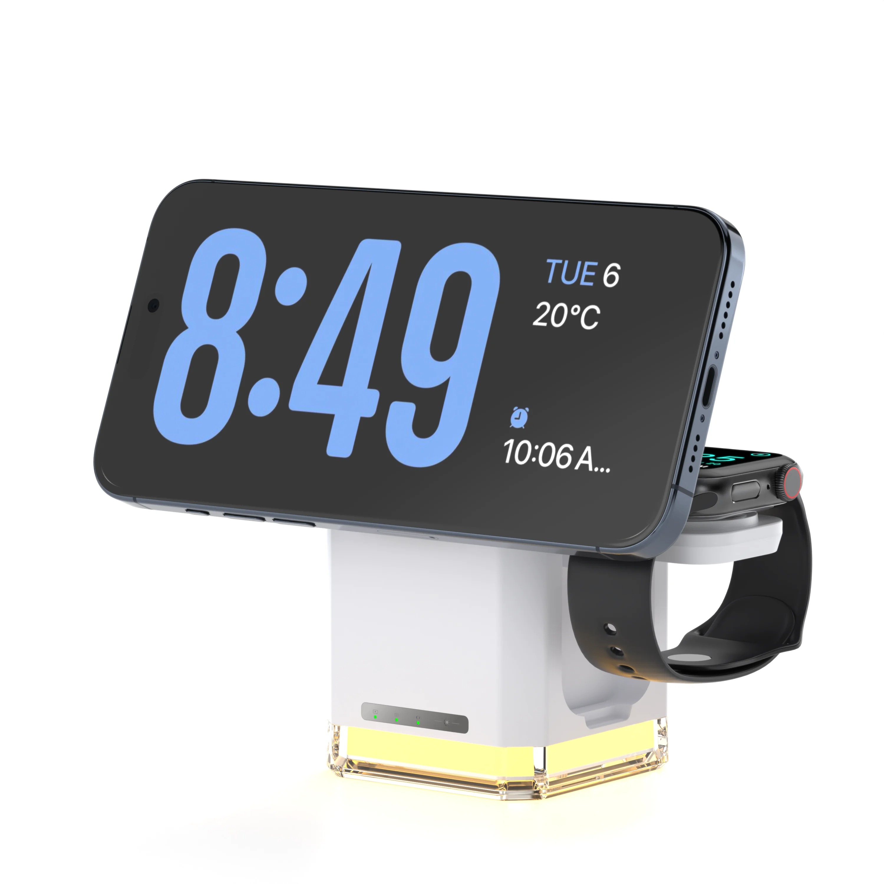 40W 4 in 1 fast Magnetic Wireless Charger Stand For Apple Watch Air Pods Pro 3 2 iPhone 14 13 12 Promax HUAWEI XIAOMI Samsung
