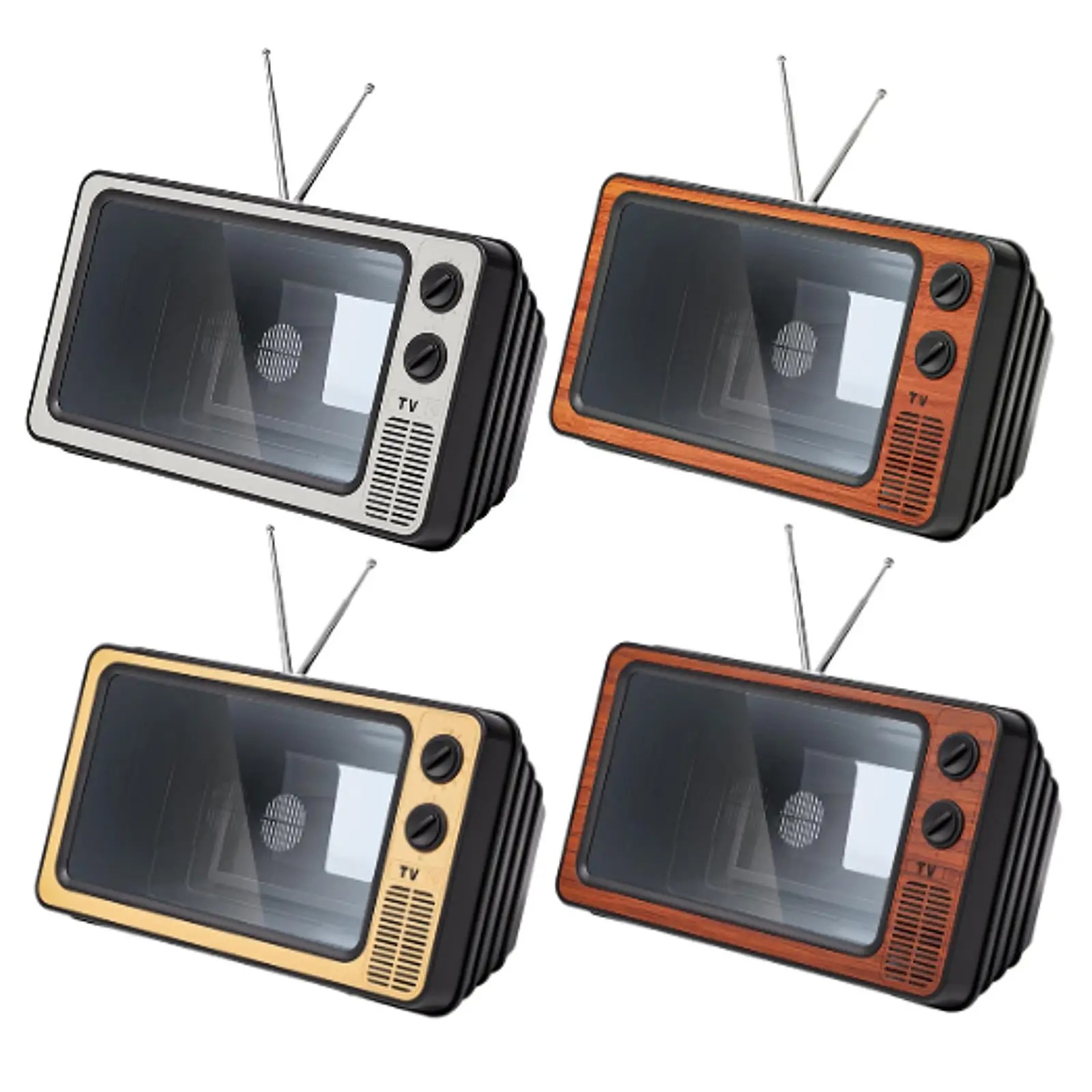Retro TV Amplifier 3D Mobile Phone Screen TV 