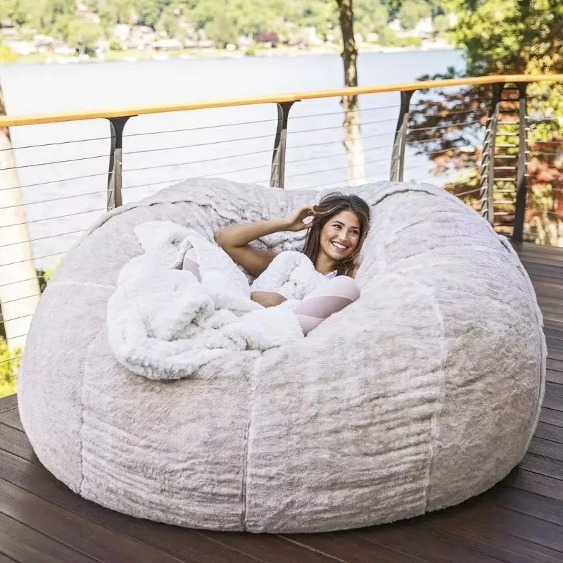 Home Lazy Sofa Foam Bed Bean Bag Sofa