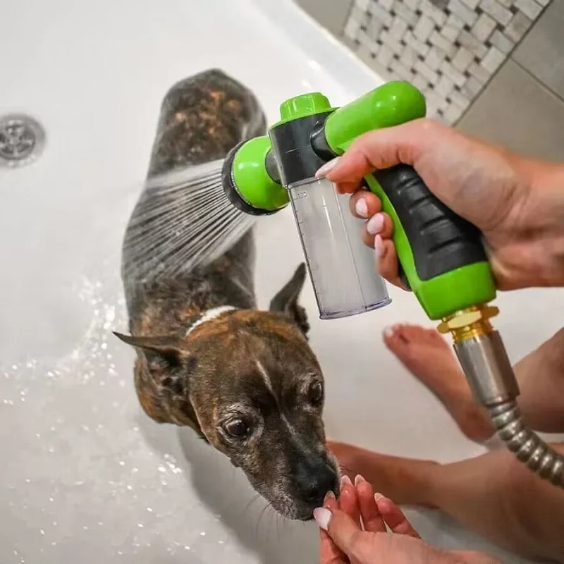 Pet Shower Nozzle Sprayer Hose 
