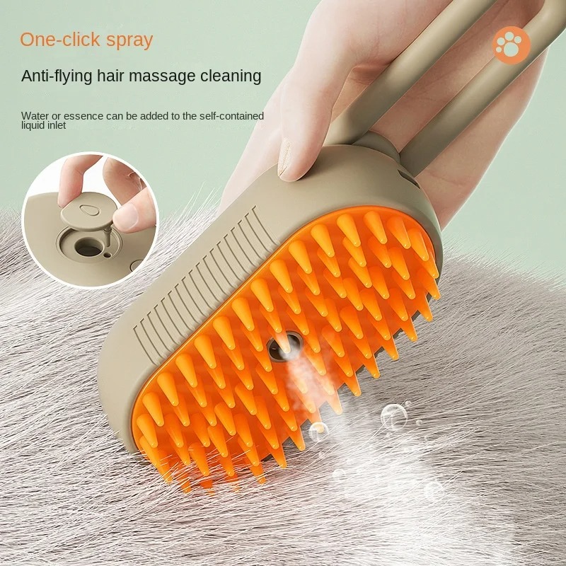 Cat Steam Brush Steamy Dog Brush 