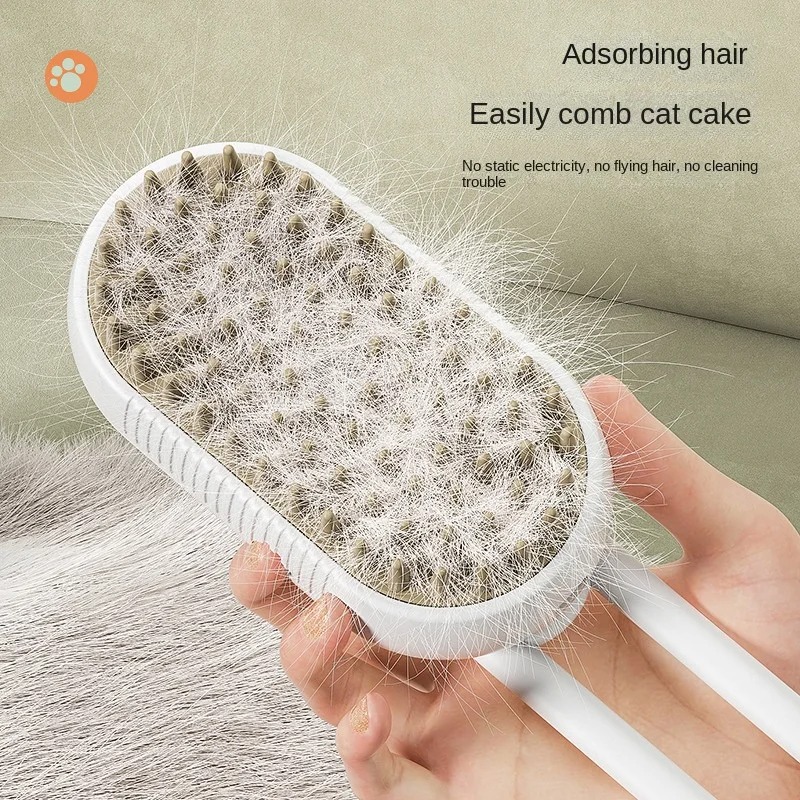 Cat Steam Brush Steamy Dog Brush 