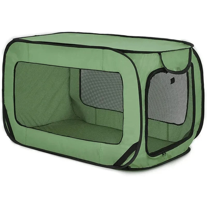 Outdoors Dog Cage Portable Folding Pet Car Trunk Carrier