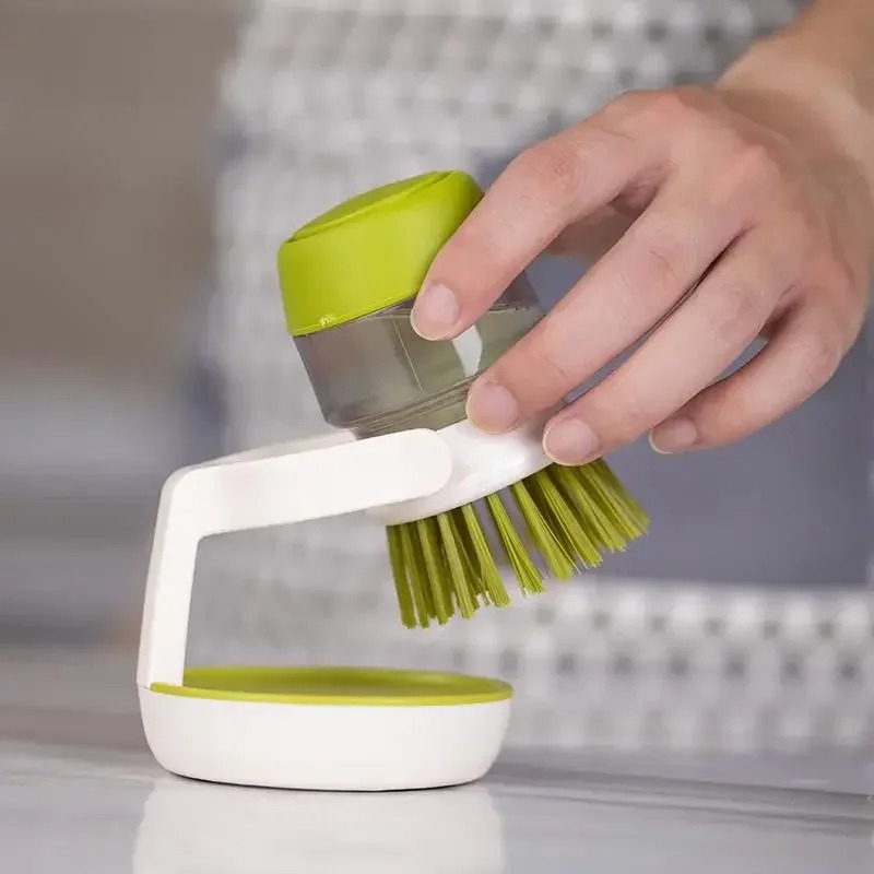  Kitchen Brush with Storage Stand Holder