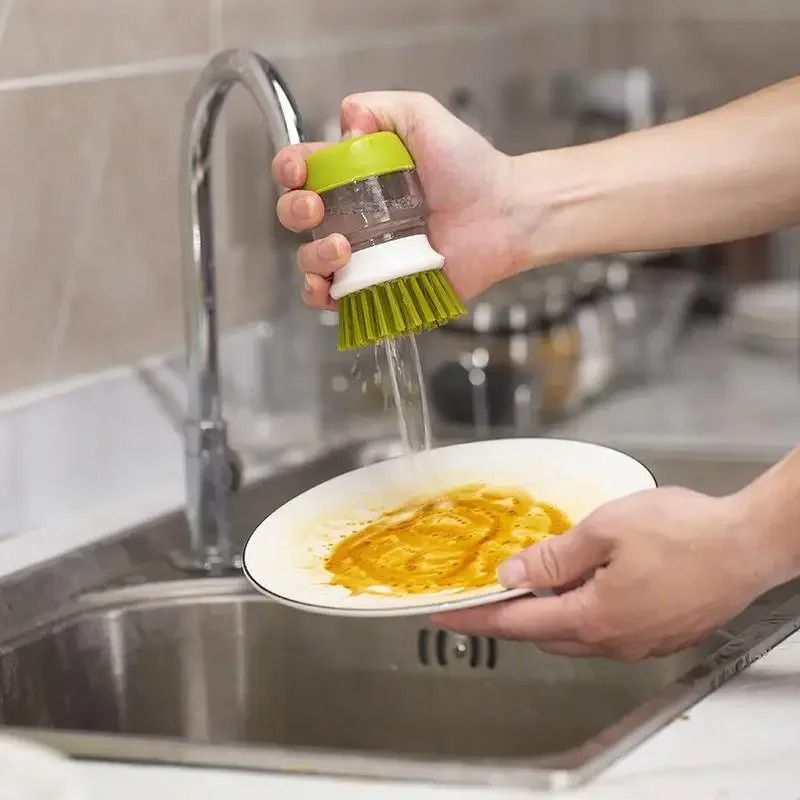  Kitchen Brush with Storage Stand Holder