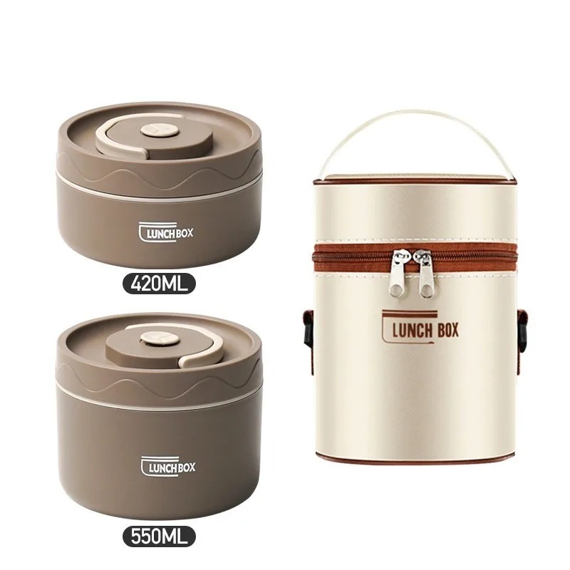 Microwavable Portable Insulated Food Container 
