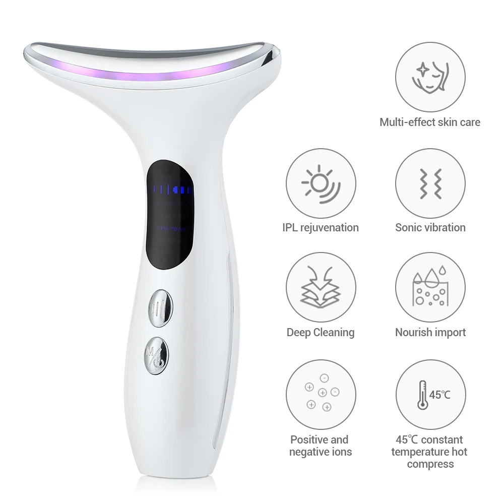 EMS Microcurrent Face Neck Beauty Device