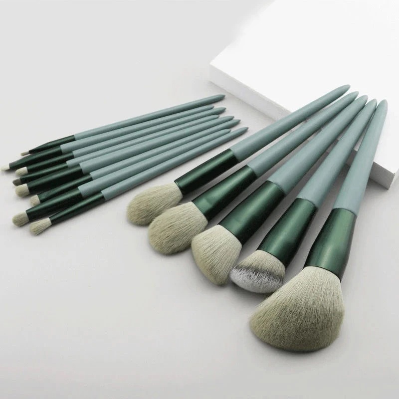 Quality 13 piece women's eyeshadow brush set