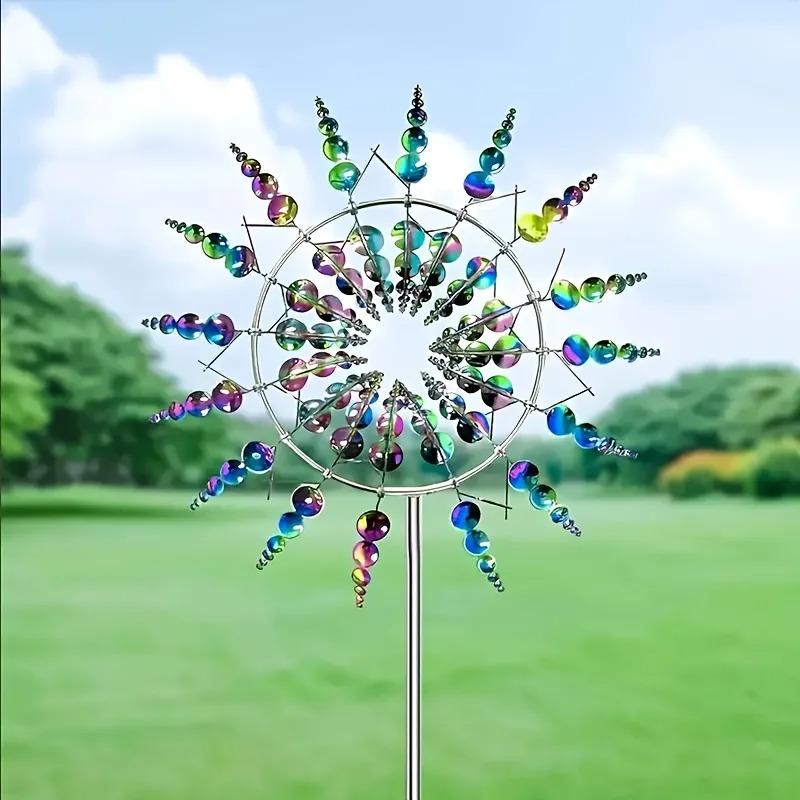  Unique Creative Magical Metal Windmill Rotator