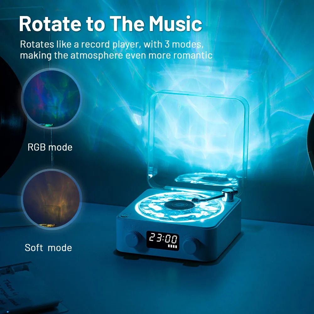 Mini Retro White Noise Bluetooth Speaker 