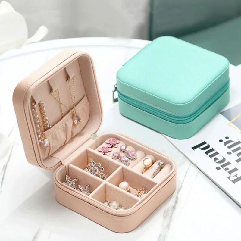 Portable Small Trinket Earring Necklace Bracelet Ring