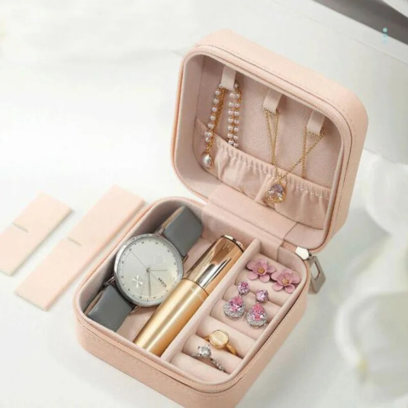 Portable Small Trinket Earring Necklace Bracelet Ring
