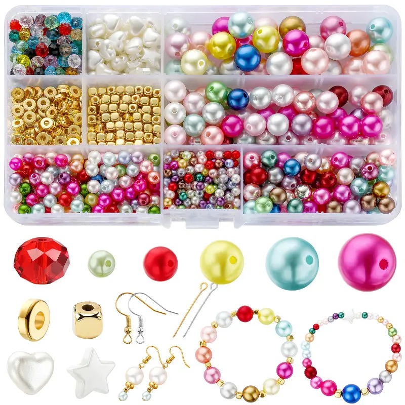 1020PCS Pearl Beads Multicolor