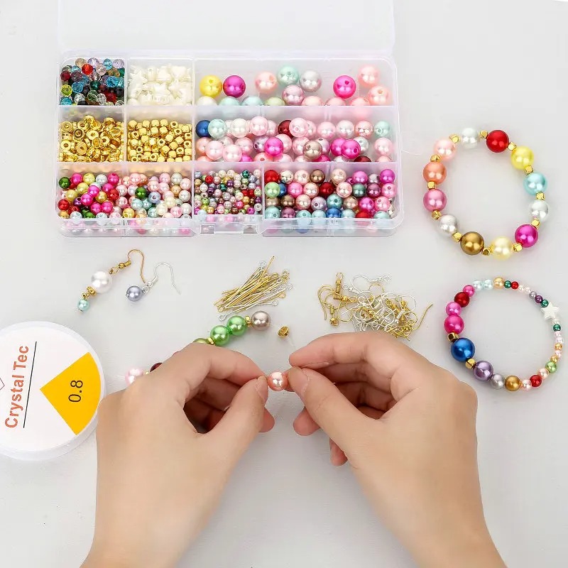 1020PCS Pearl Beads Multicolor