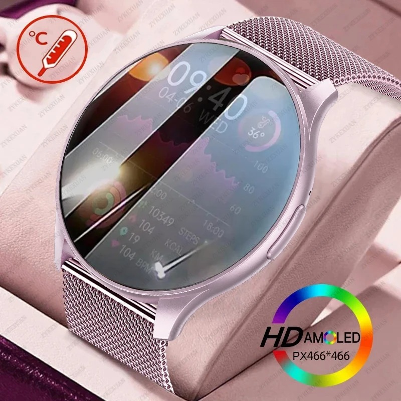 New Xiaomi Huawei 1.43 inches Bluetooth Call Smartwatch Women Men 