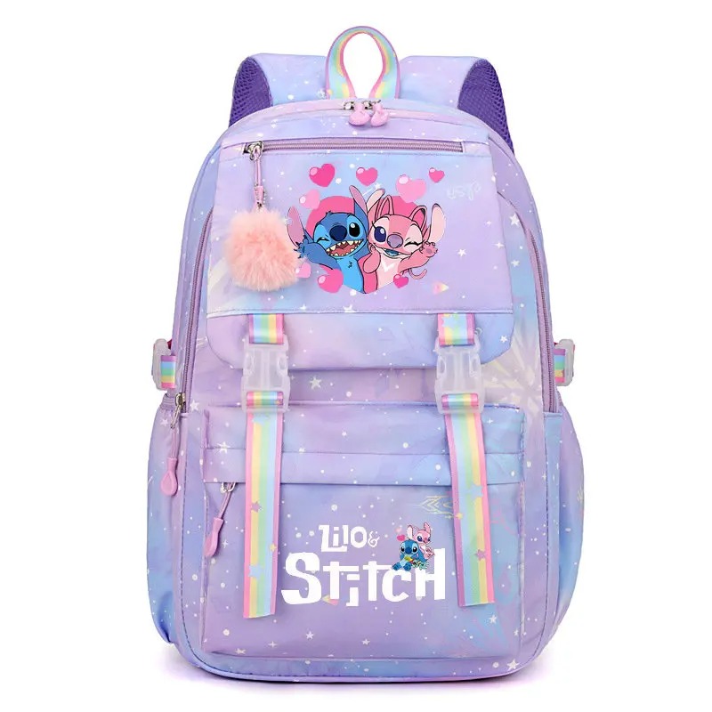 Lilo and Stitch Large capacity Waterproof Backpack for School