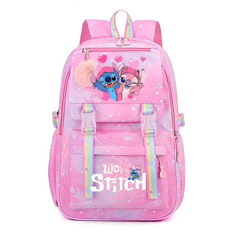 Lilo and Stitch Large capacity Waterproof Backpack for School