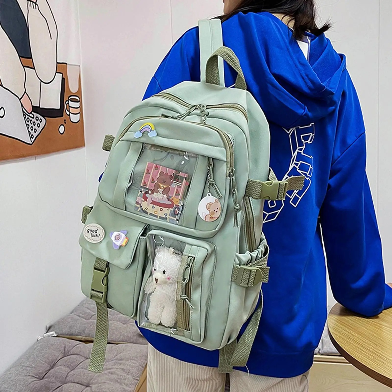 Cute Laptop Book Pack Backpack