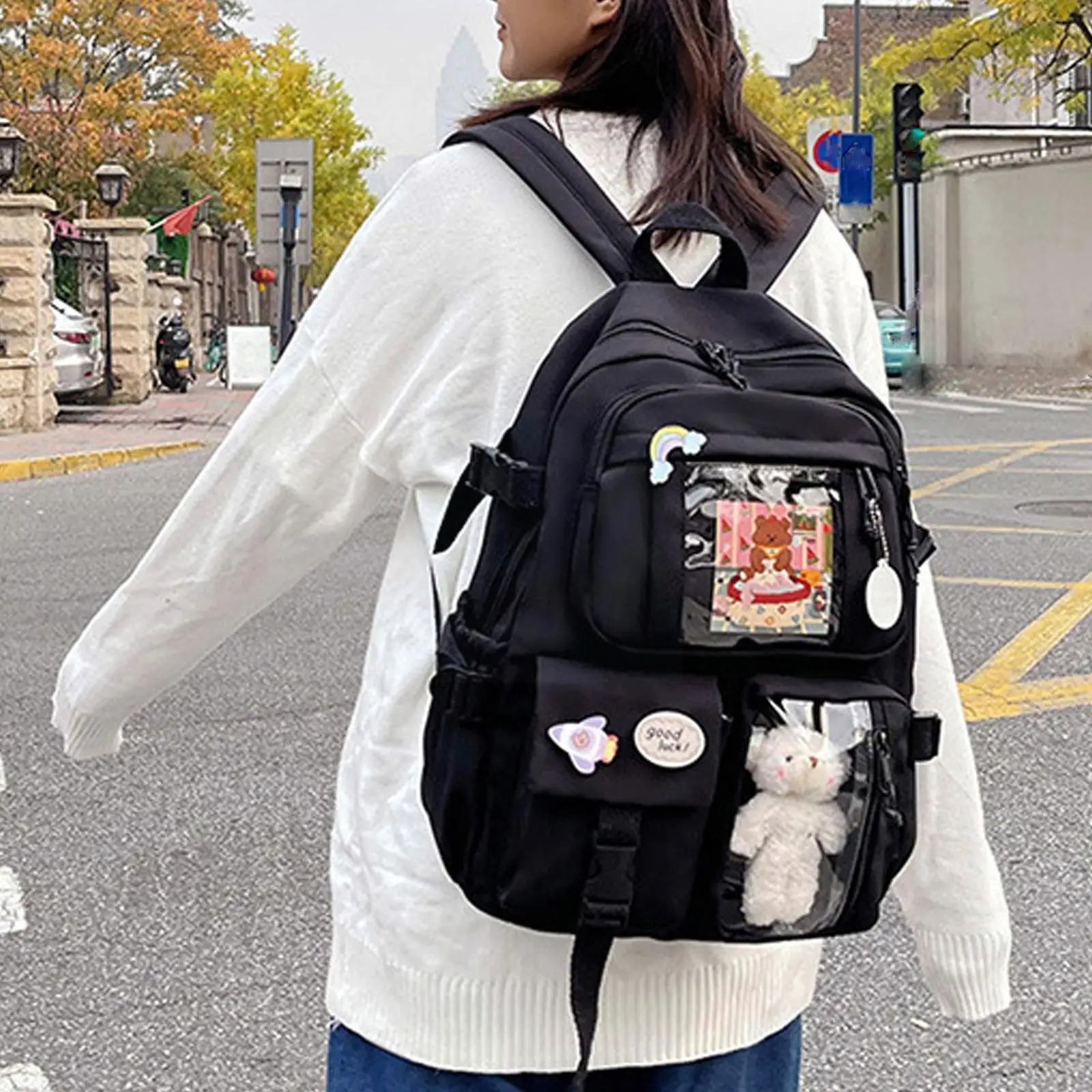 Cute Laptop Book Pack Backpack