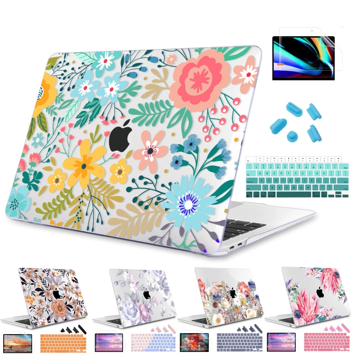 Floral Laptop Case for MacBook