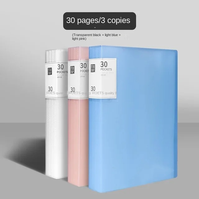 30 60 80 100 Pages A4 Folder Information Book