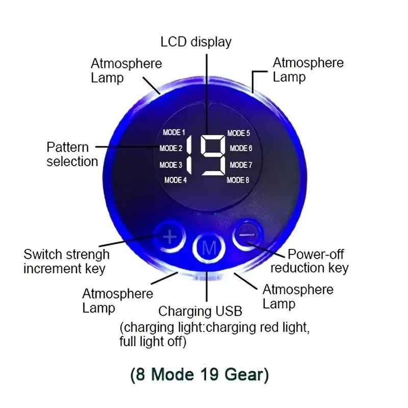 EMS Abdominal Muscle Stimulator Fitness