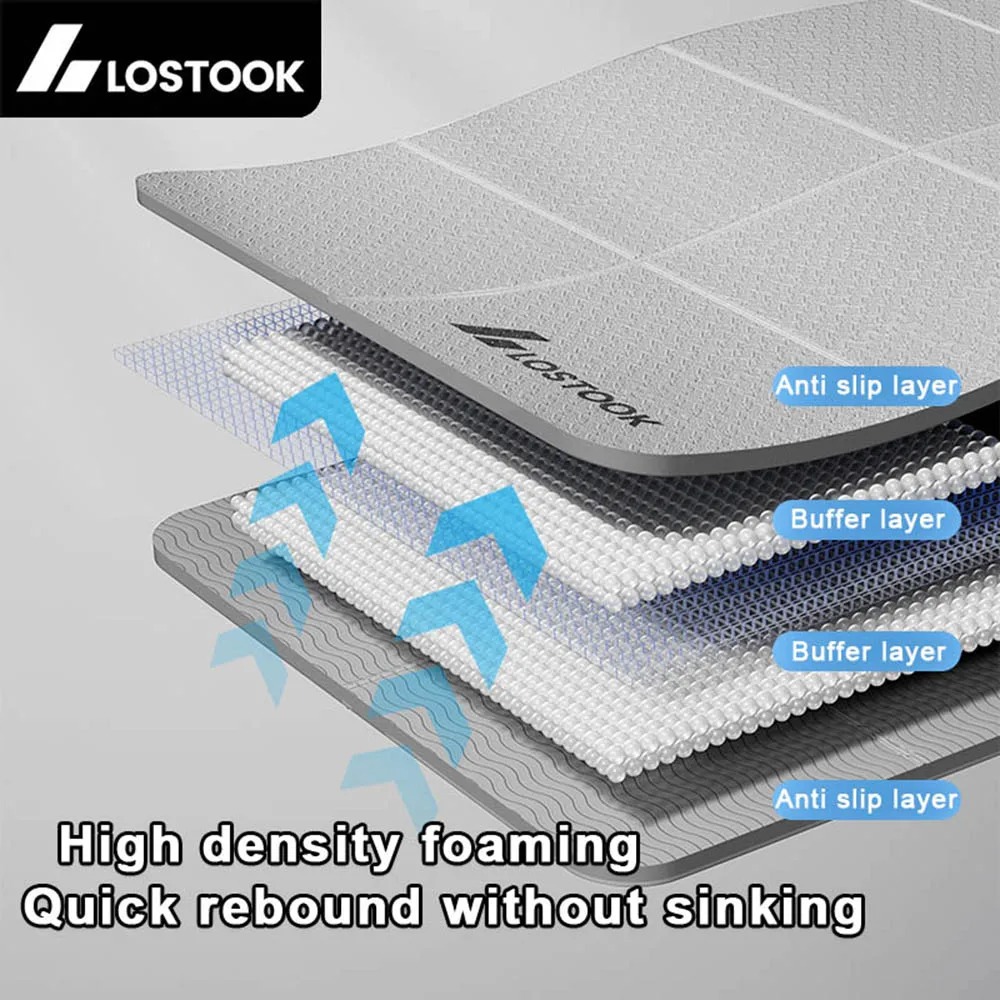 Foldable Yoga Mat  For Pilates Exercise