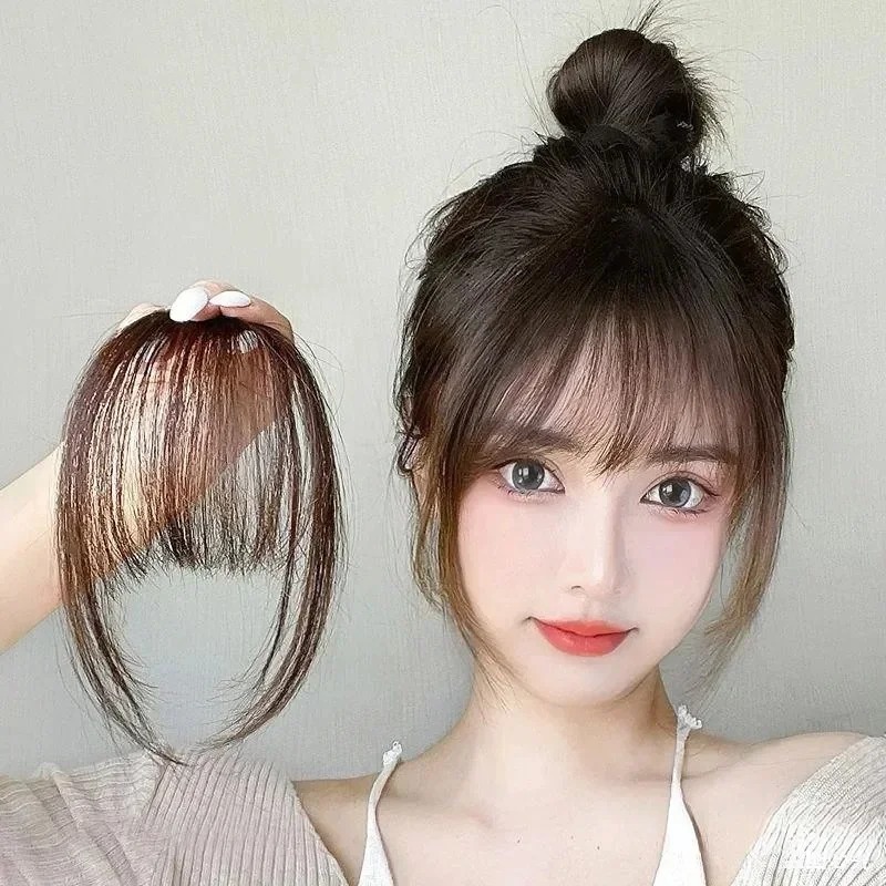Clip In Bangs Synthetic Hair