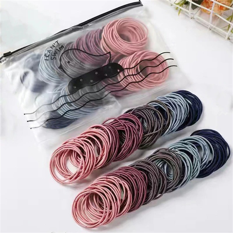 100PCS Rubber Bands Basic Nylon