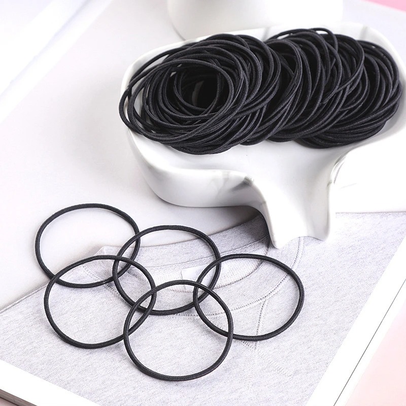 100PCS Rubber Bands Basic Nylon