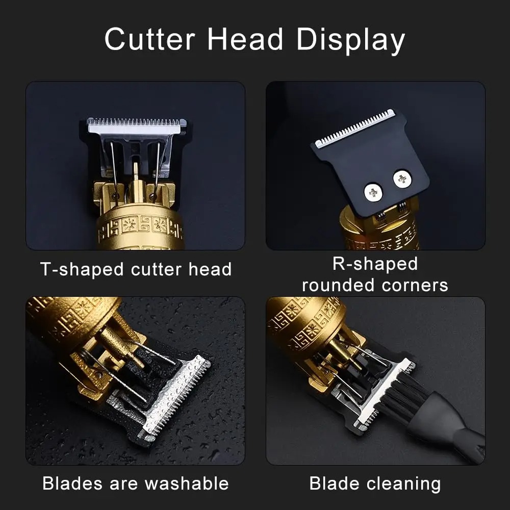 Electric Hair Cutting Machine Hair Clipper Professional Men Shaver