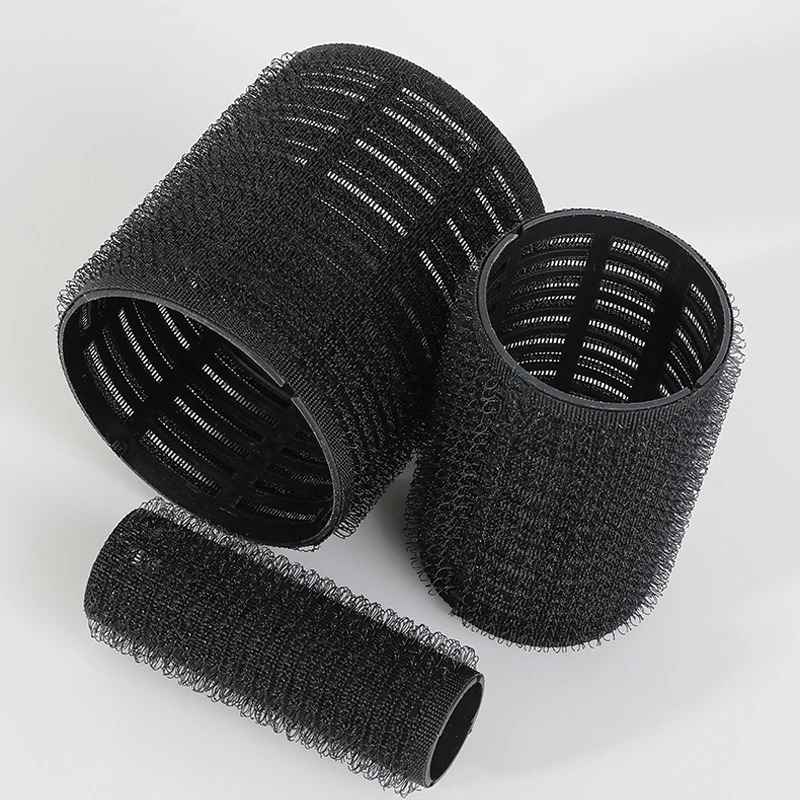 13pcs Black Self Grip Hair Rollers