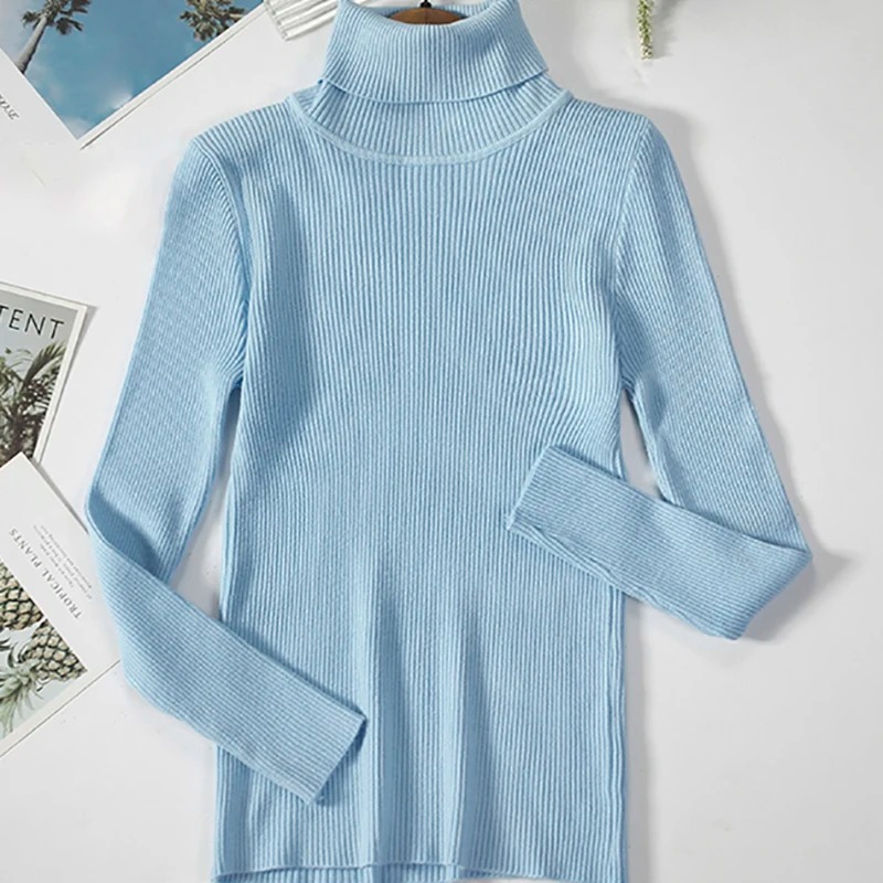 Women Fall Turtleneck Sweater For Women 2024 Autumn Winter