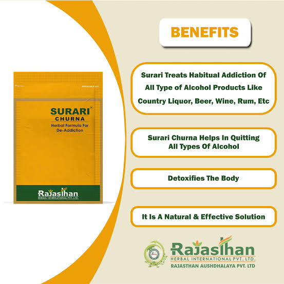 Surari Churna by Rajasthan Aushdhayala | Alcohol De-Addiction 45gm