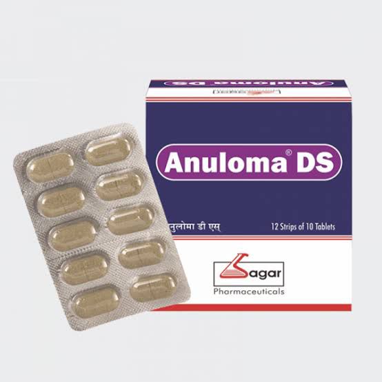 Anuloma DS Tablet (Pack of 12 Strips)