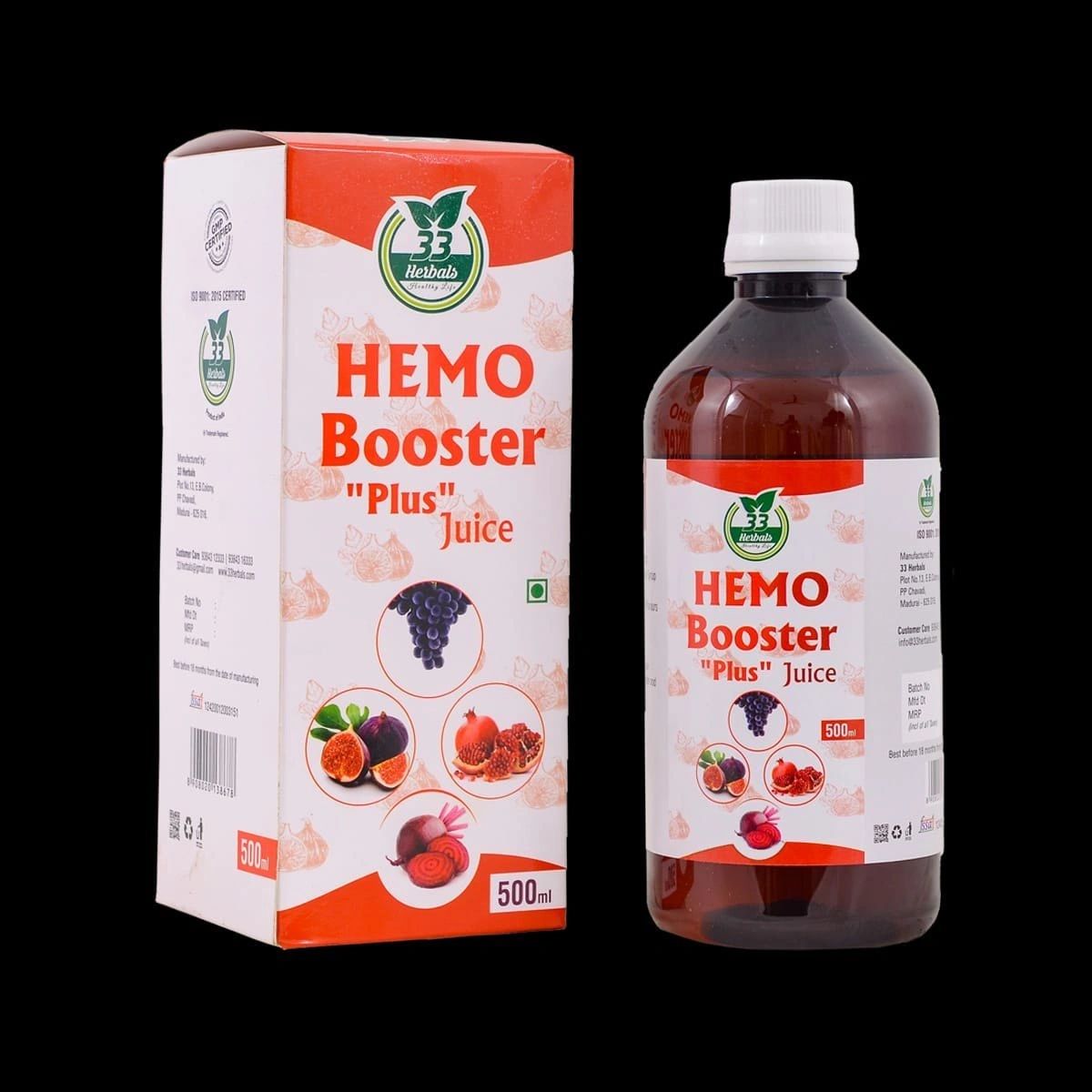 33H Hemo Booster 500ml