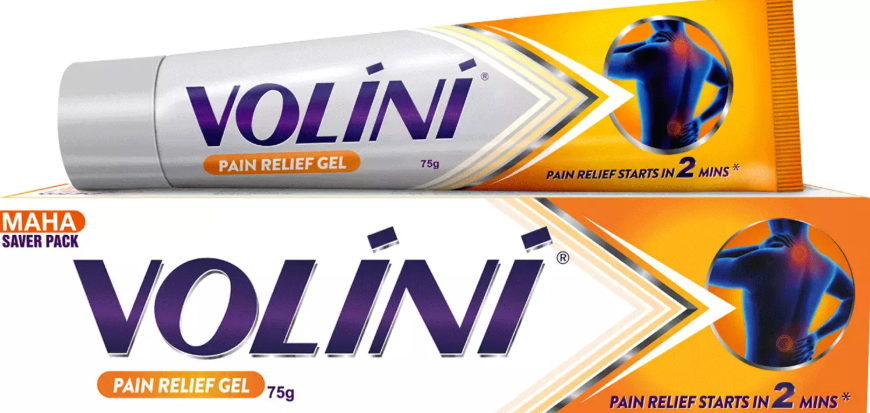 VOLINI GEL 75GM – FAST-ACTING PAIN RELIEF GEL FOR MUSCLES & JOINTS