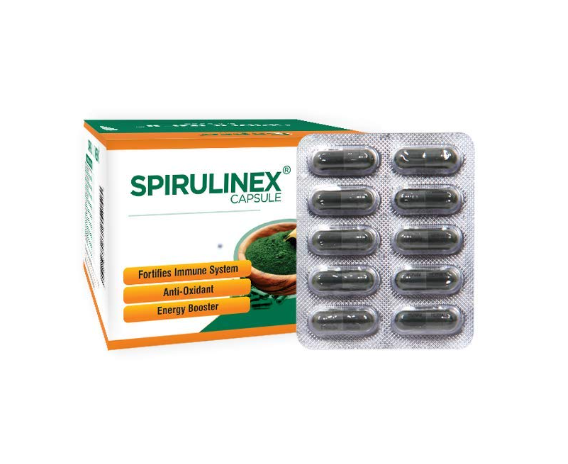 SPIRULINEX CAPSULES 10S FOR IMMUNITY, ENERGY, AND NUTRITION SUPPORT