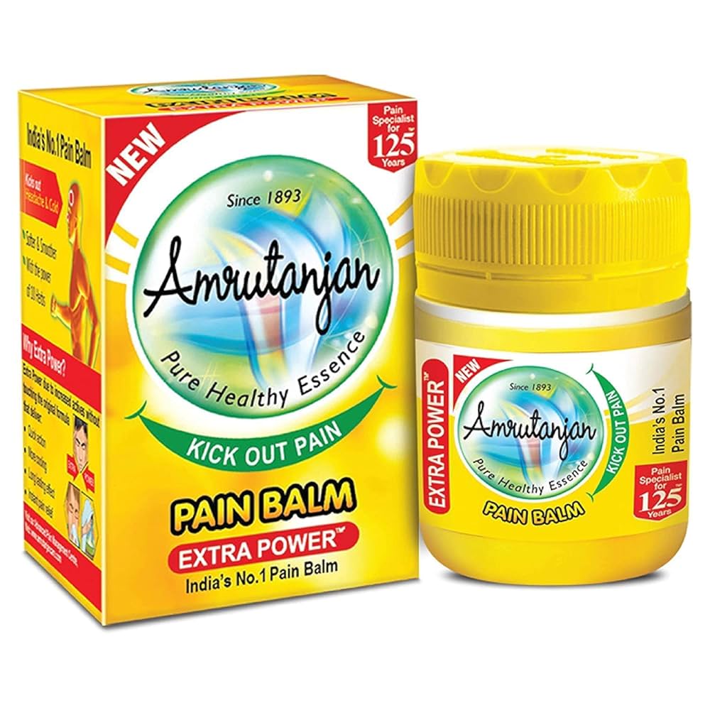 AMRU BALM EXTRA POWER 8ML YELLOW