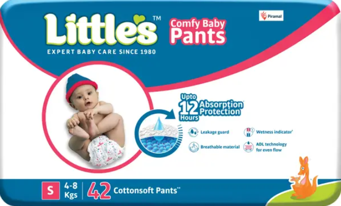 LITTLES COMFY PANTS SMALL 10S