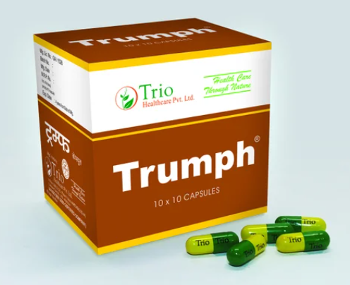 TRUMPH CAP 10S – HERBAL IMMUNITY AND ENERGY BOOSTER CAPSULES