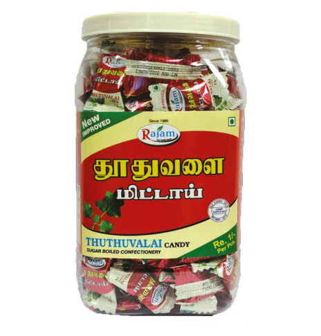 THUTHUVALAI CANDY [R] THUTHUVALA – HERBAL RESPIRATORY SUPPORT IN A TASTY FORM