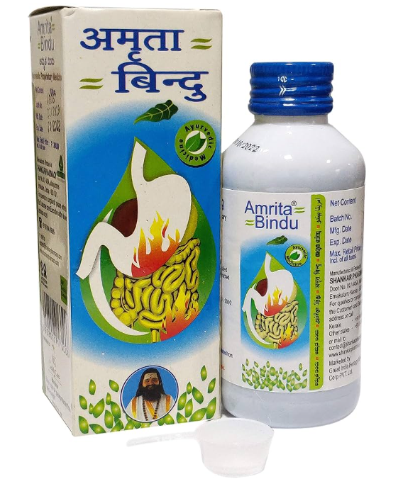 AMIRTHA BINDU 120ML – NATURAL HERBAL TONIC FOR OVERALL WELLNESS