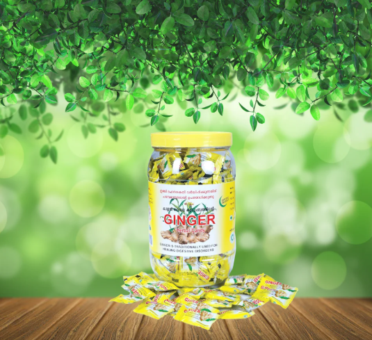 CHUKKU CANDY® JAR – HERBAL GINGER CANDY FOR DIGESTION & SORE THROAT RELIEF