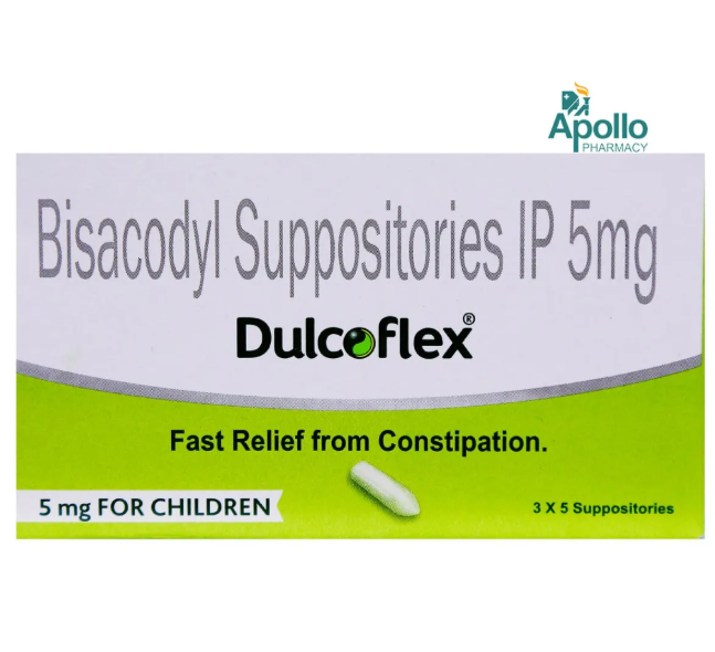 DULCOFLEX SUPPOSITOR 5MG CHILD