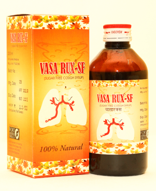 VASARUX SF SYP 200ML – SUGAR-FREE HERBAL SYRUP FOR RESPIRATORY HEALTH