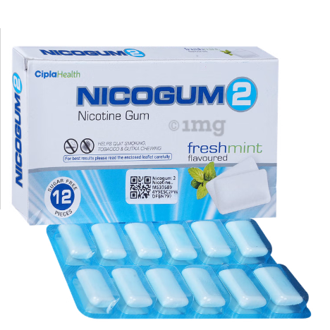 NICOGUM 2 MG CHEWING GUM – EFFECTIVE SMOKING CESSATION AID